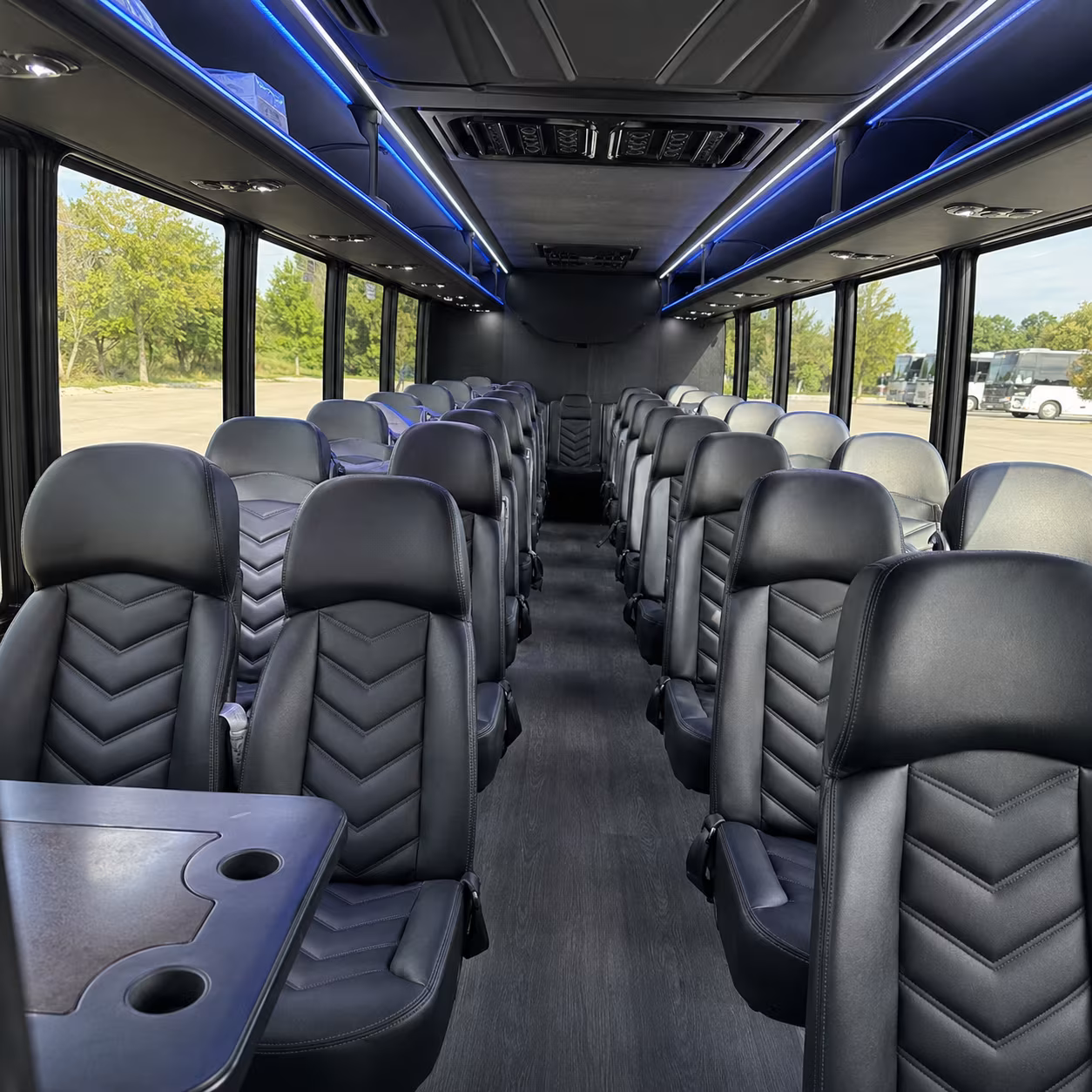 castle rock corporate shuttle bus rentals