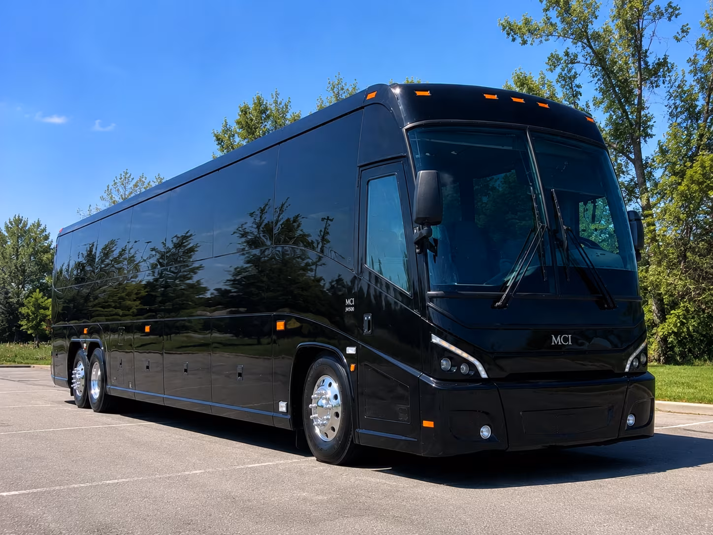 if your group needs to reach new mexico or beyond a long distance bus makes the run easy