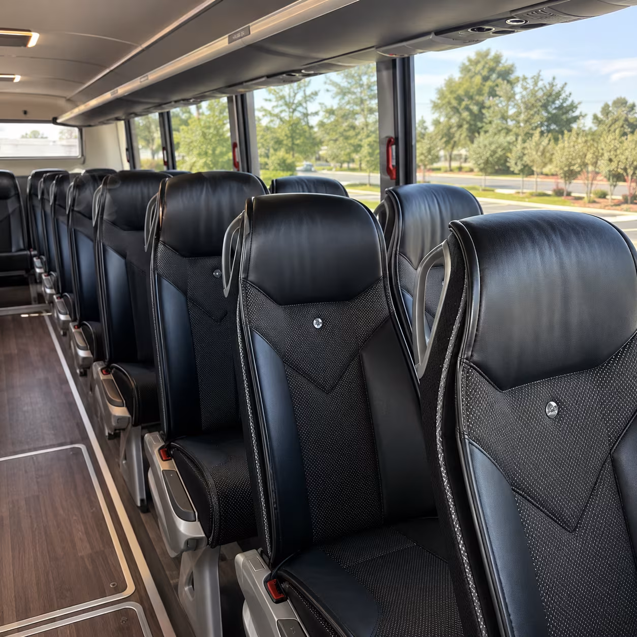pueblo charter bus interior