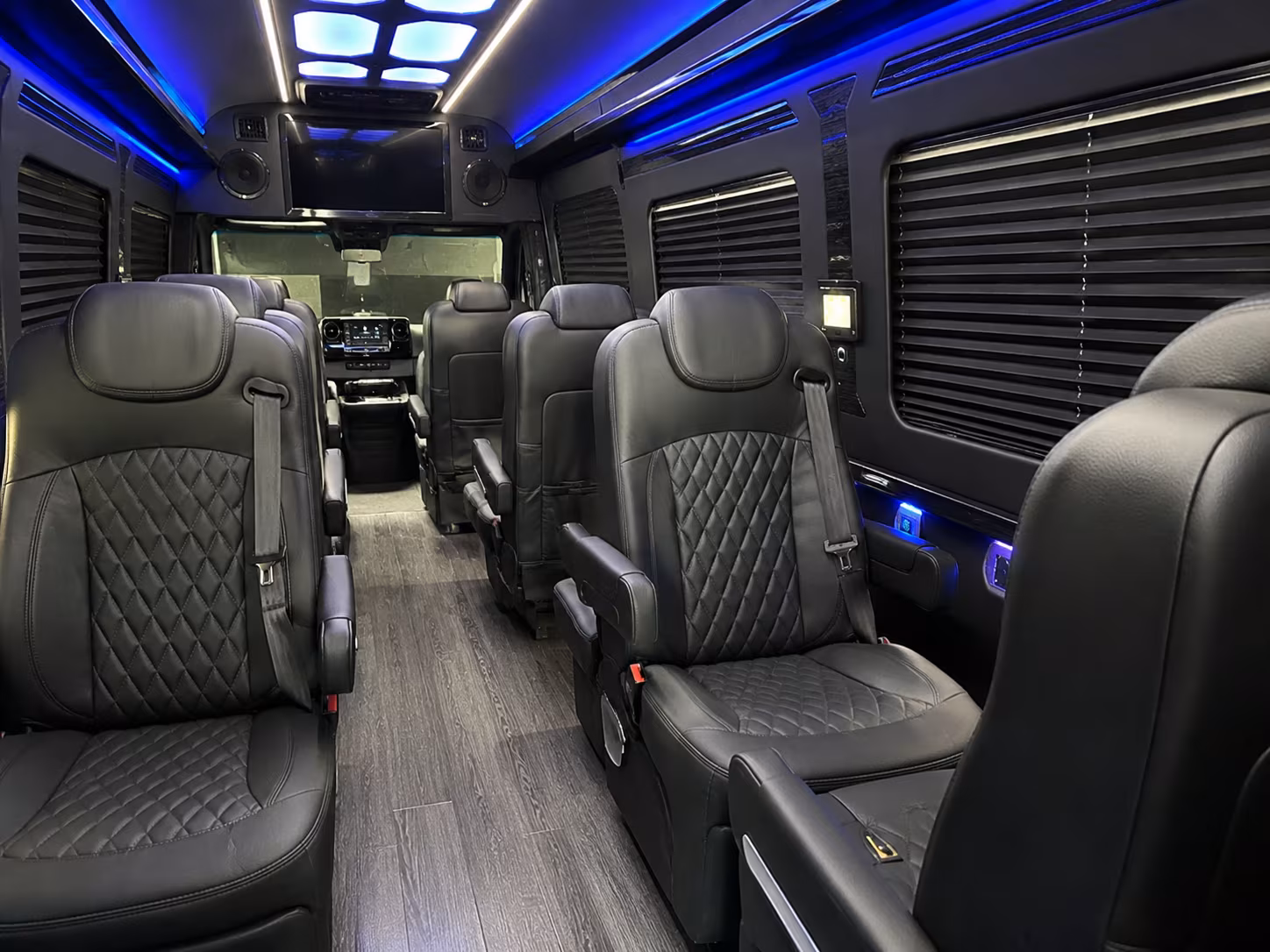 pueblo concert transportation onboard seating