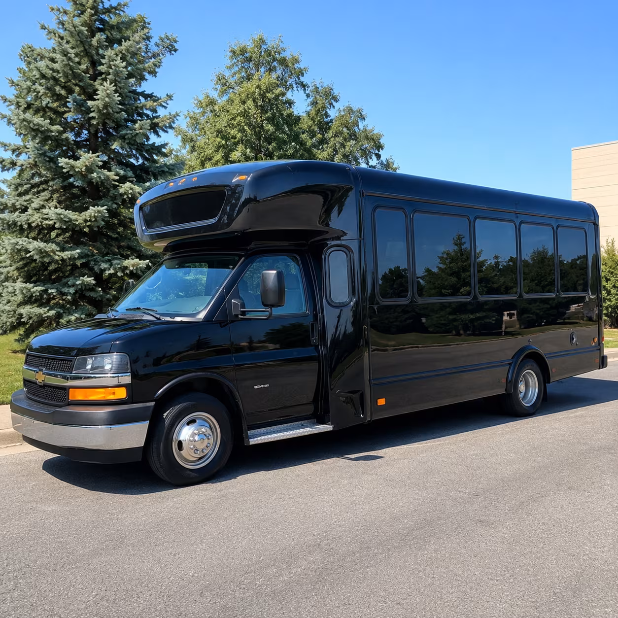 pueblo wedding party bus rental